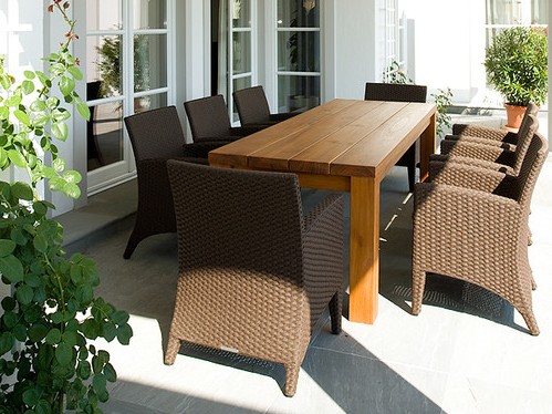tavoli in legno da veranda