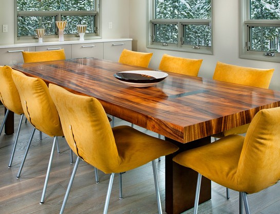 tavoli moderni in legno